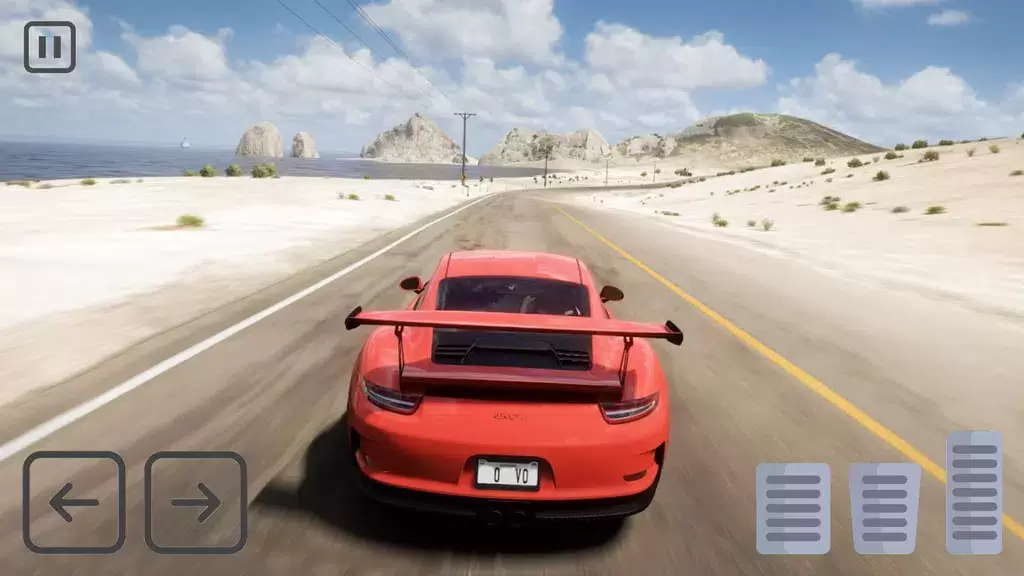 Racing Porsche Carrera 911 GT3 Tangkapan skrin 2