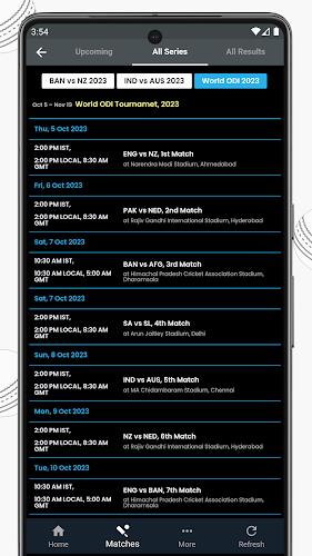 IND vs PAK Live Cricket Score Screenshot 4