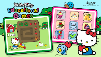 Hello Kitty. Educational Games Screenshot 1