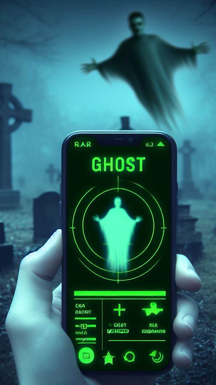 Ghost detector radar camera Screenshot 1