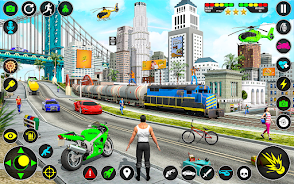 Crime Simulator Gangster Games 스크린샷 1