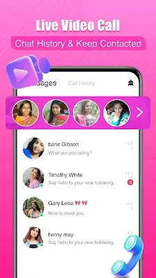 Livmet: VideoCall, Online Chat スクリーンショット 3