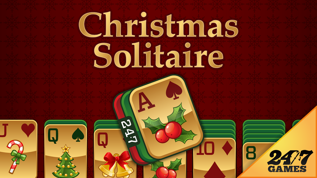 Christmas Solitaire ဖန်သားပြင်ဓာတ်ပုံ 1