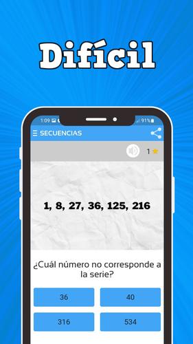 Secuencias numéricas应用截图第3张