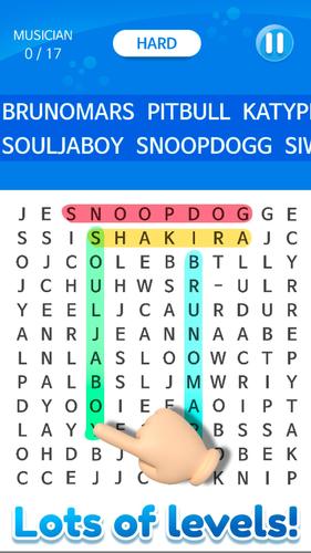Word Search - Connect letters Zrzut ekranu 3