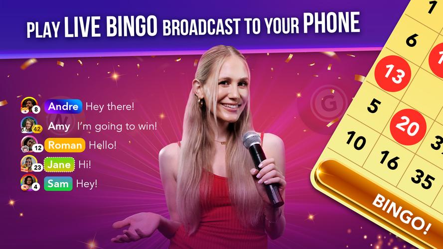 Live Play Bingo Captura de tela 1