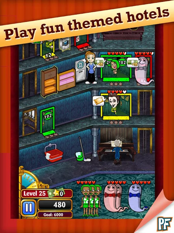 Hotel Dash Captura de tela 3
