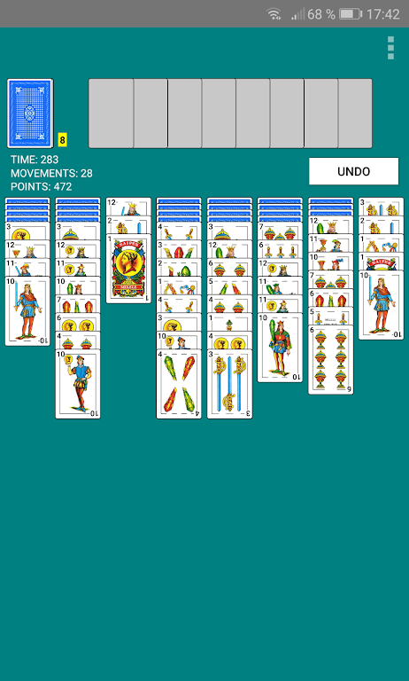 Spanish Spider Solitaire应用截图第2张