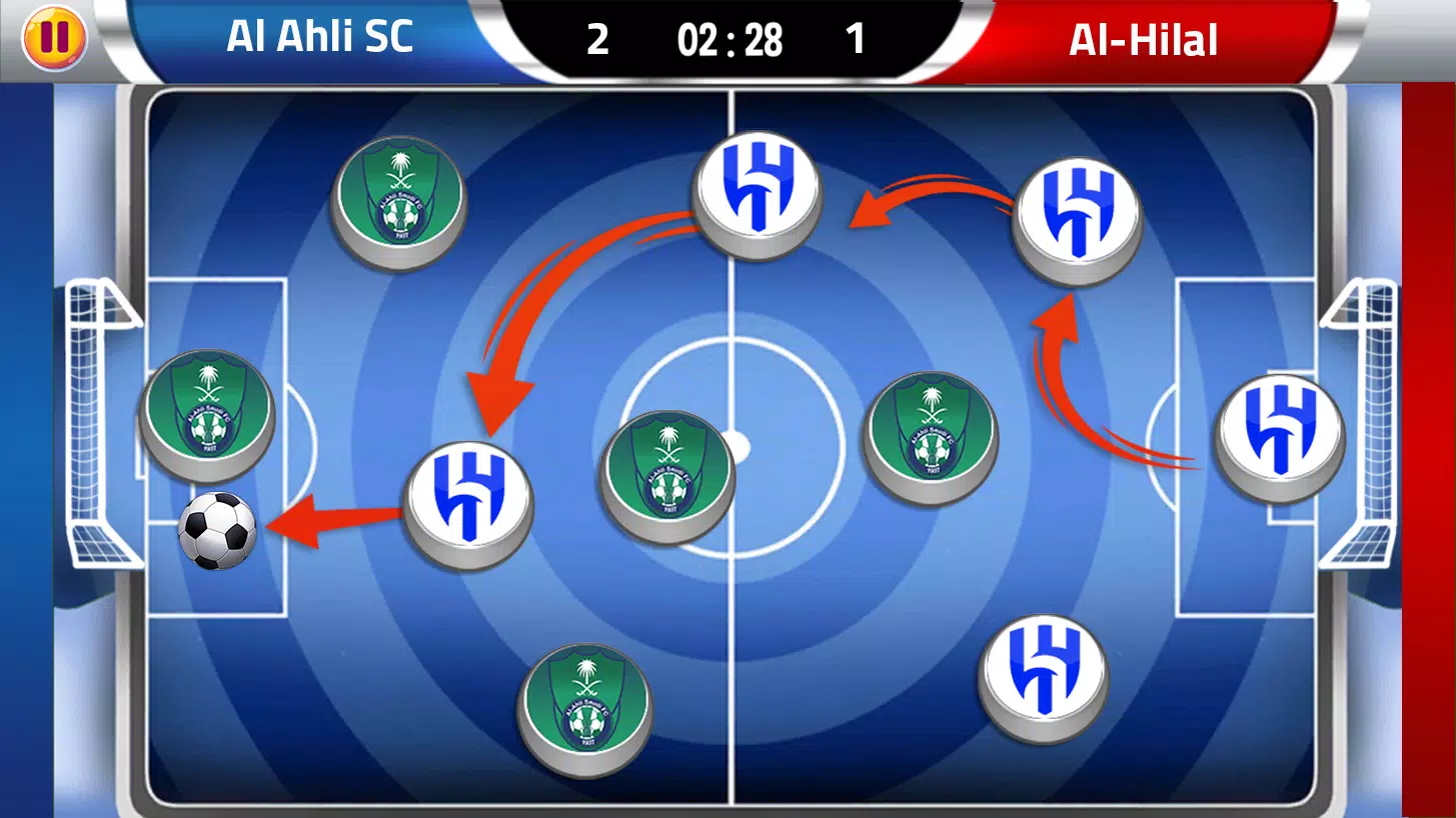 لعبة الدوري السعودي Ảnh chụp màn hình 2