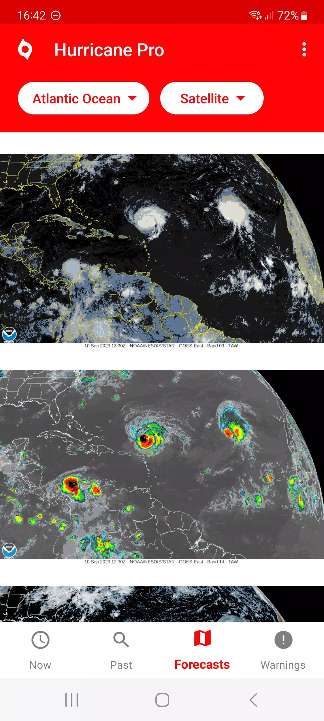 My Hurricane Tracker Screenshot 2