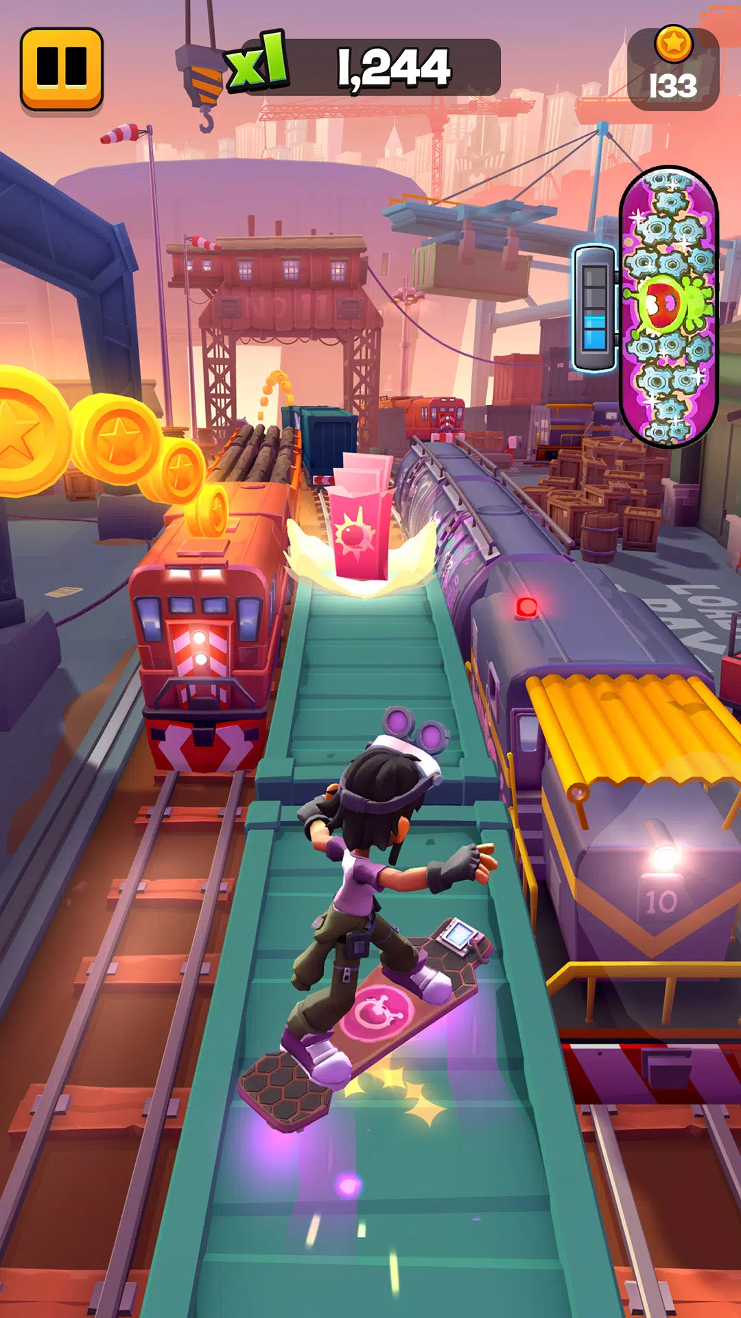 Subway Surfers City Скриншот 2