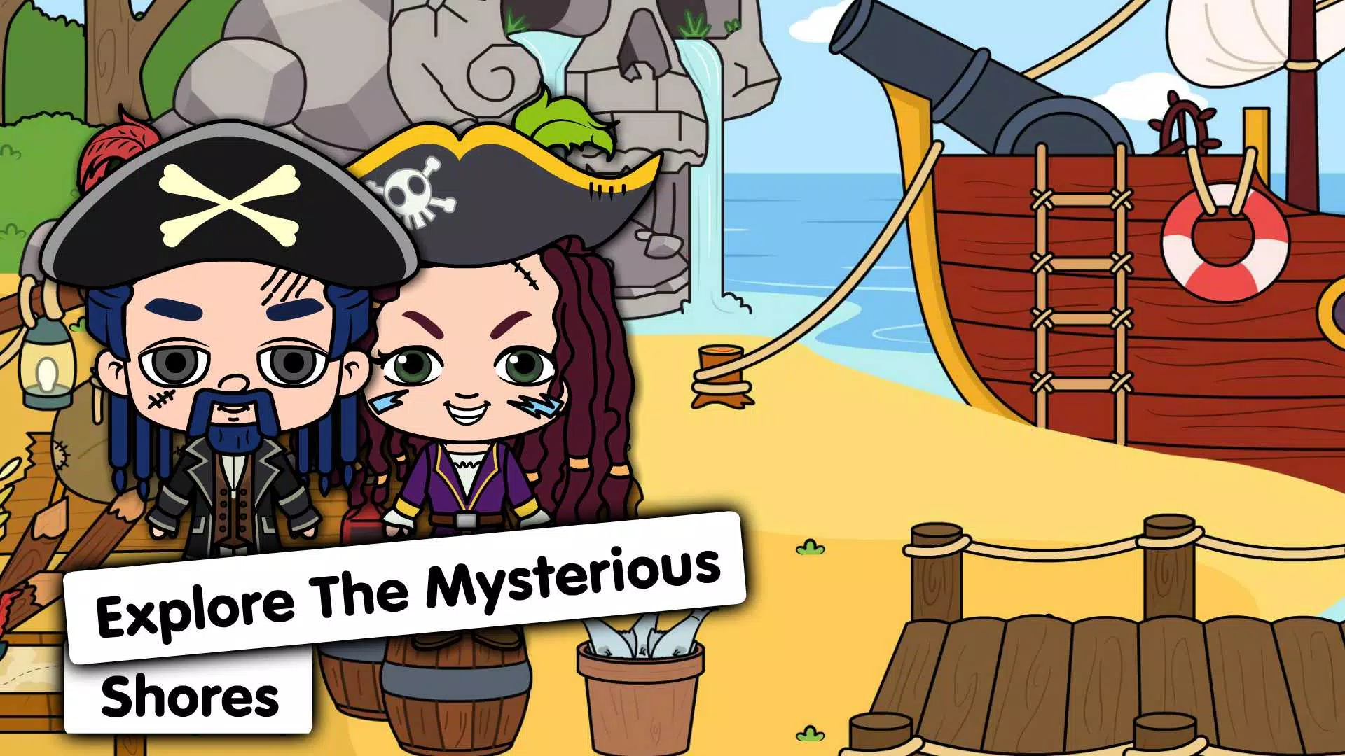 My Pirate Town: Treasure Games應用截圖第2張
