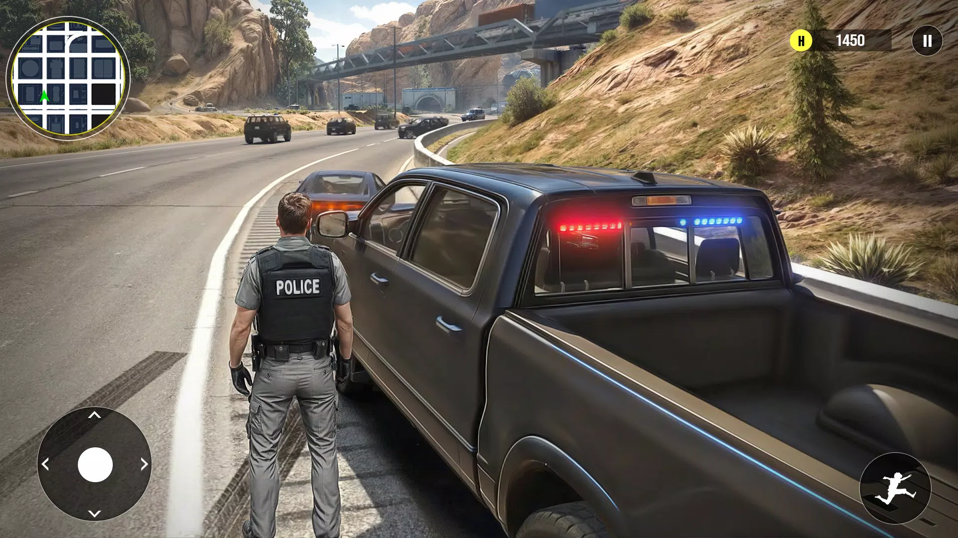 Police Van Crime Sim Games應用截圖第4張