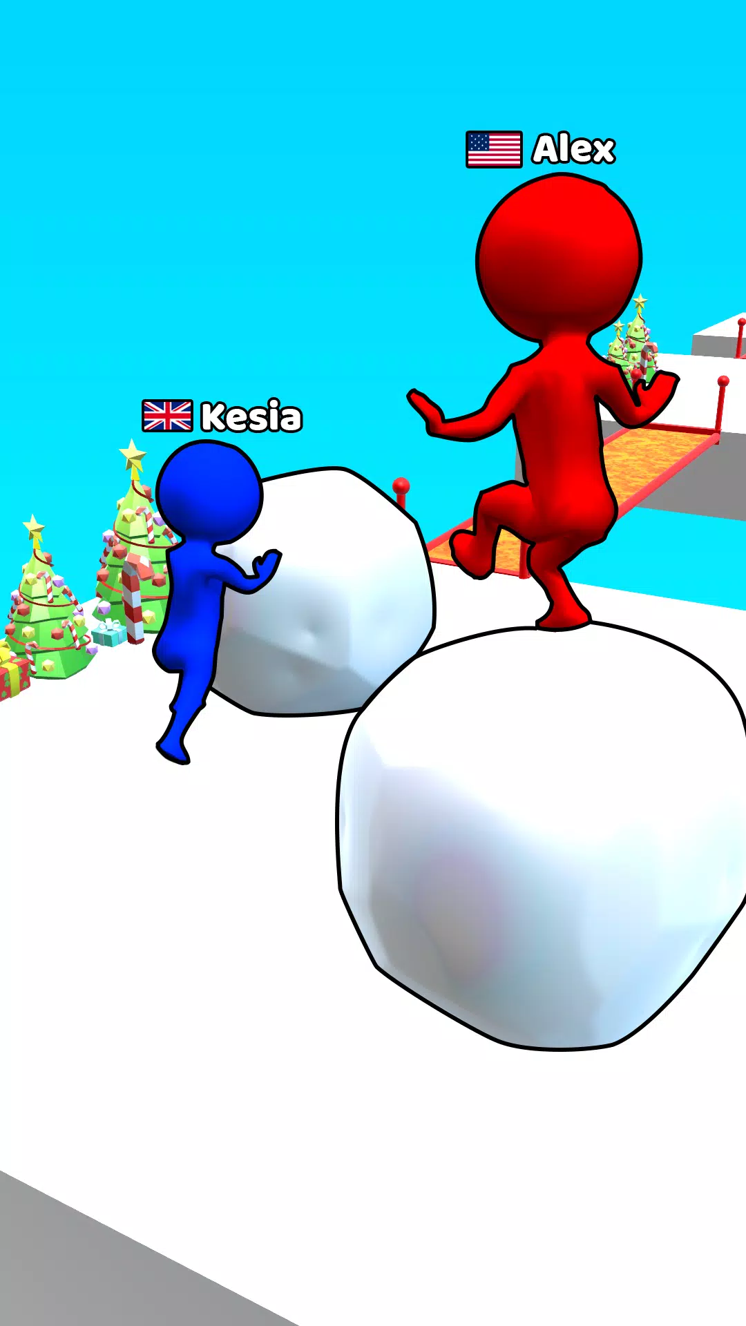 Snow Race Captura de tela 3