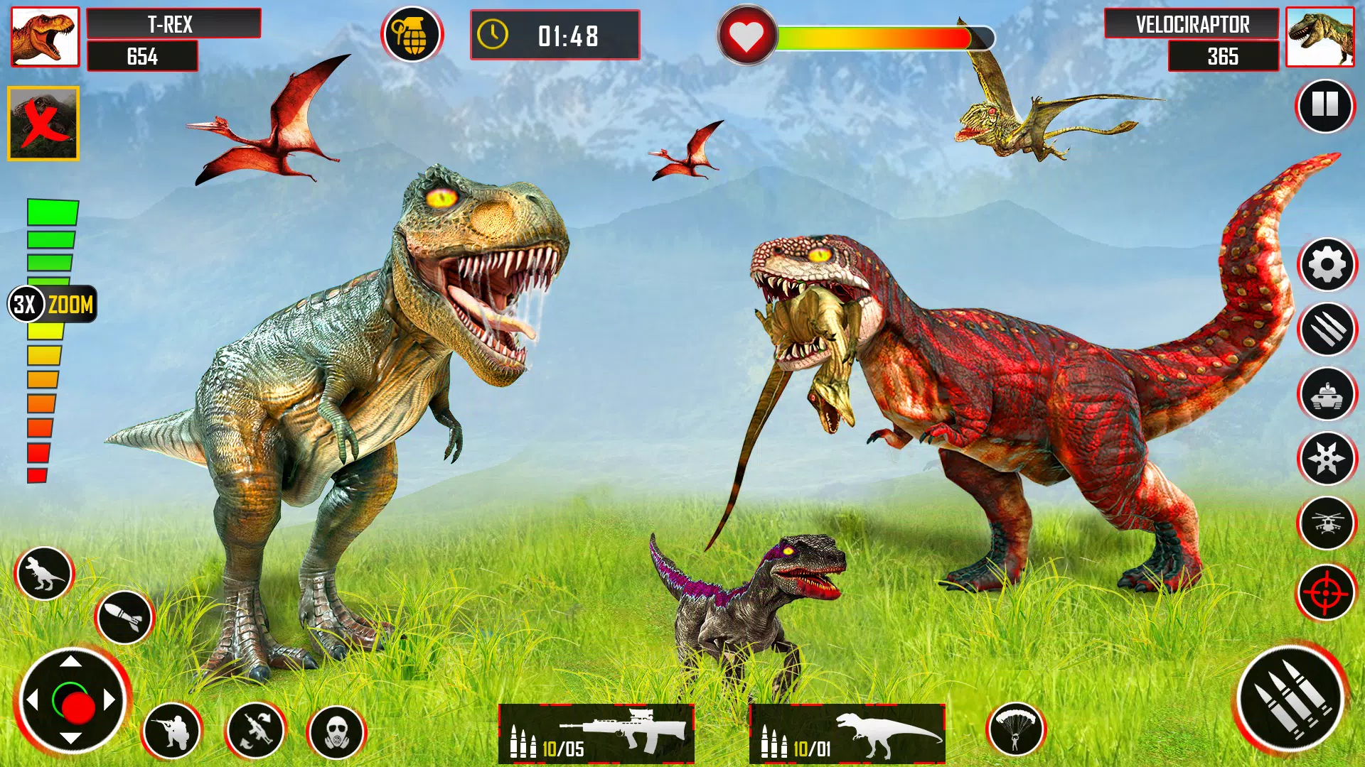 Wild Dino Hunting - Gun Games Скриншот 4