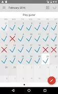 Goal & Habit Tracker Calendar Tangkapan skrin 2