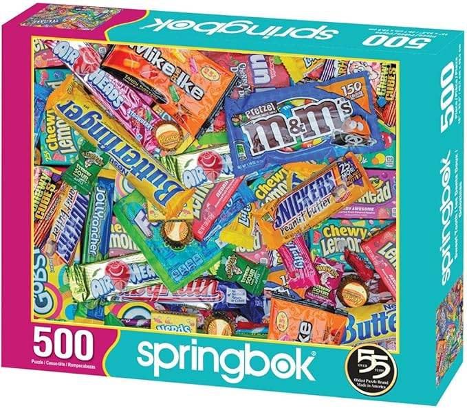 Springbok's 500 Piece Jigsaw Puzzle Sweet Tooth