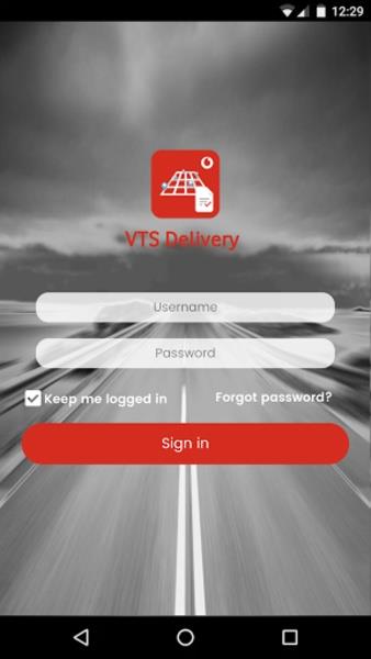 Schermata Vodafone Delivery 3