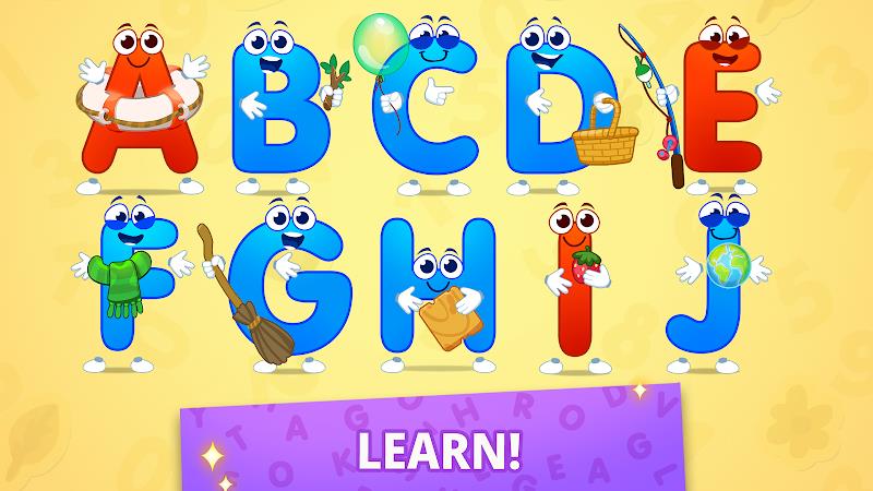 ABC kids! Alphabet, letters Captura de pantalla 3