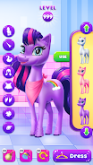 Magical Unicorn Candy World 스크린샷 2