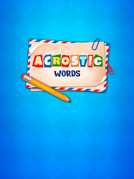 Acrostic Words: Crossword Game Ekran Görüntüsü 4