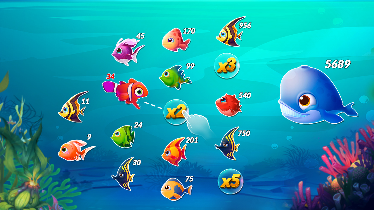 Big Eat Fish Games Shark Games Screenshot 3