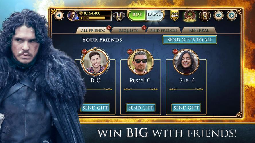 Game of Thrones Slots Casino スクリーンショット 4