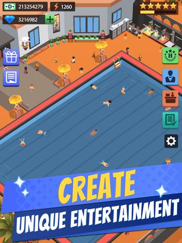Idle Hotel Kingdom Captura de tela 1