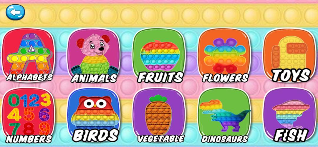 Pop It Fun Coloring Game Captura de pantalla 4