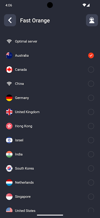 FastOrange VPN Capture d'écran 2