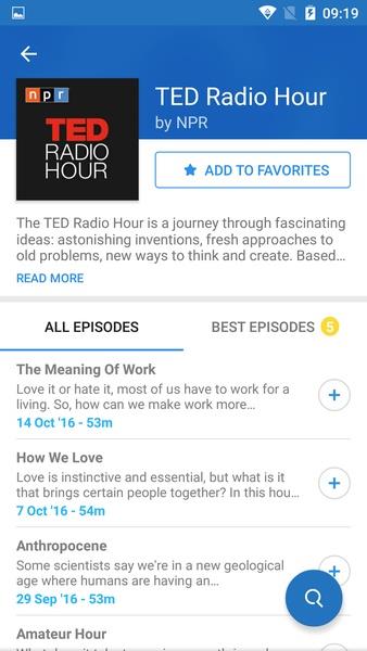 The Podcast App - 팟 캐스트 앱 스크린샷 3