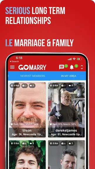 GoMarry: Serious Relationships Schermafbeelding 1