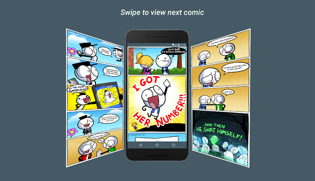 Comicup -Loading Artist Client Screenshot 2