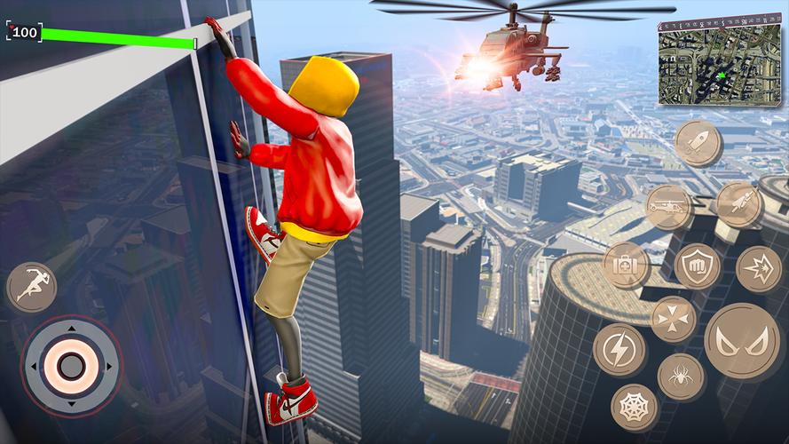 Spider Hero Fighting Games Capture d'écran 2