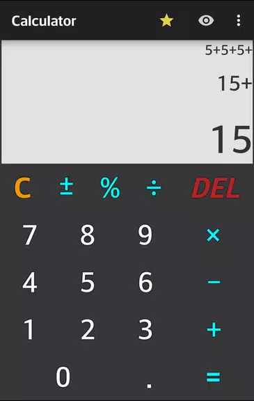 Schermata Calculator - Simple & Easy 2