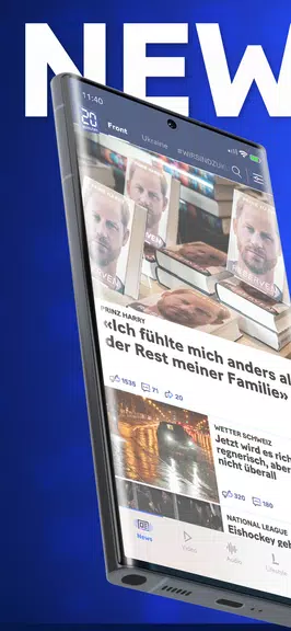 20 Minuten - Nachrichten Screenshot 1