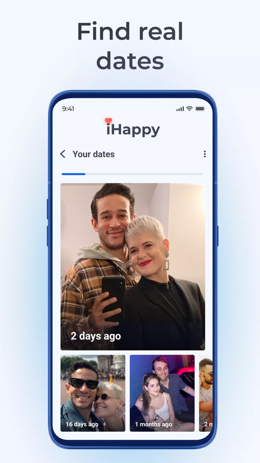 Dating and Chat - iHappy ภาพหน้าจอ 1