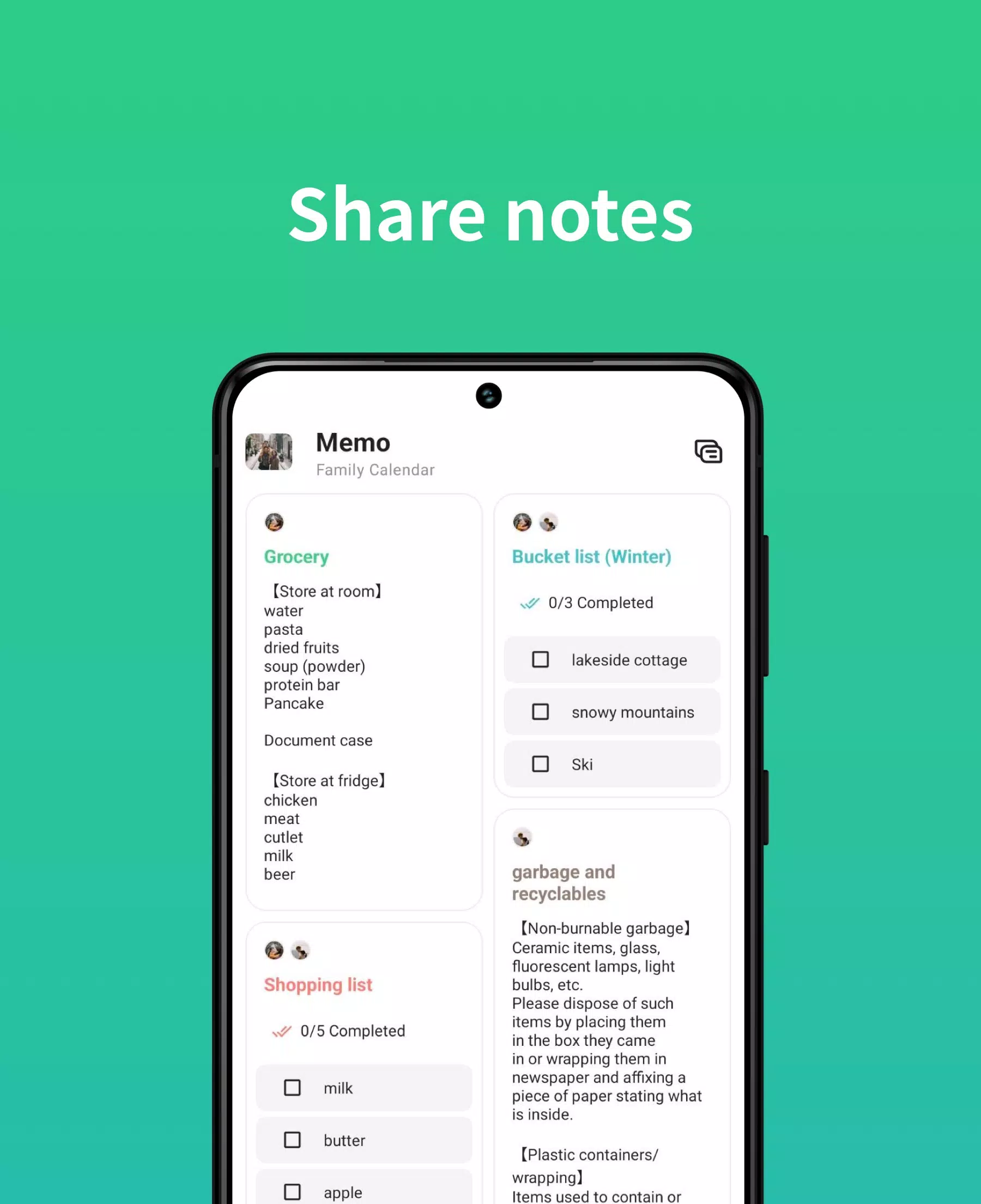 TimeTree - Shared Calendar Screenshot 4