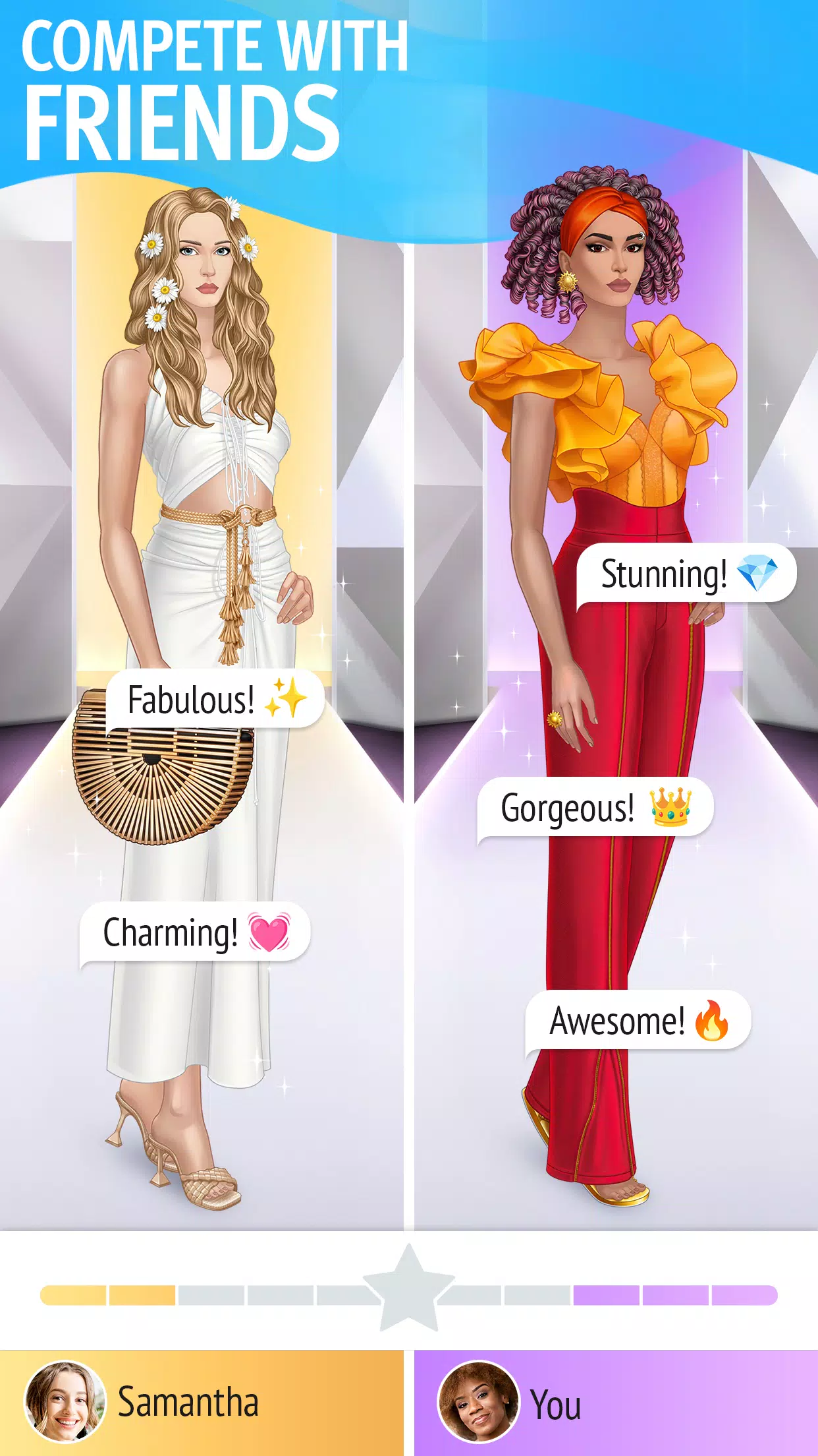 Pocket Styler: Fashion Stars スクリーンショット 1