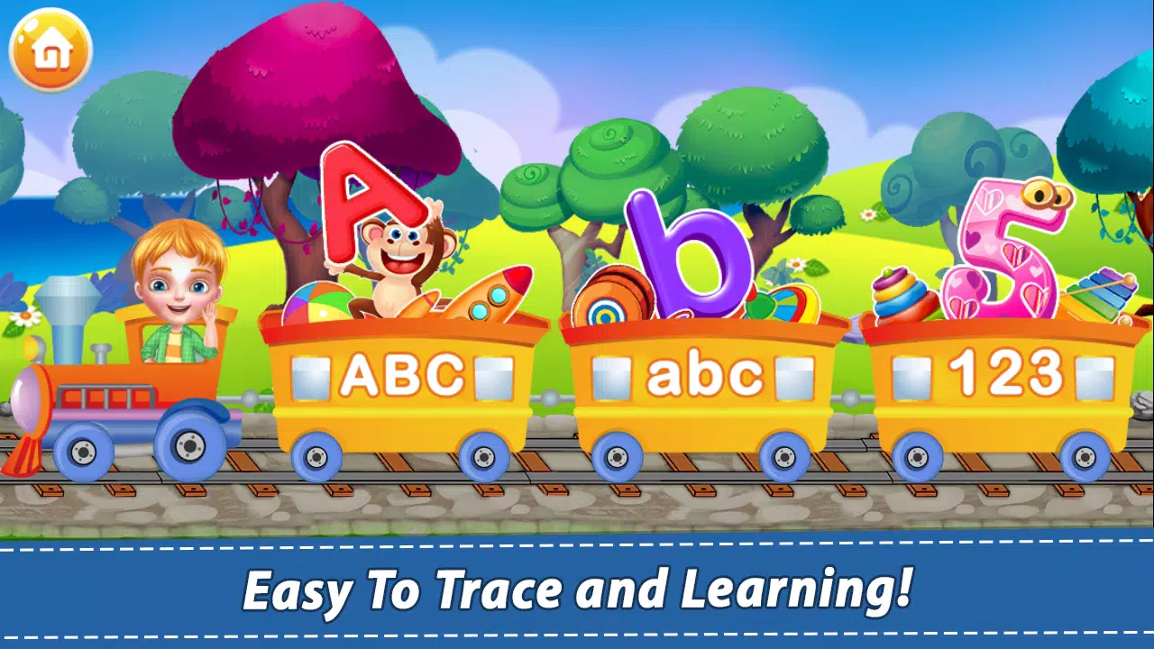 ABC Kids Tracing Games Tangkapan skrin 2