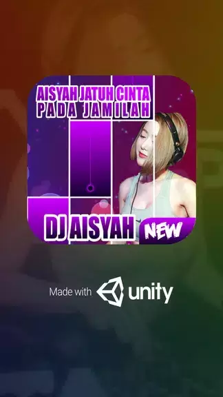 Schermata Piano Tiles DJ Aisyah Jamilah 1