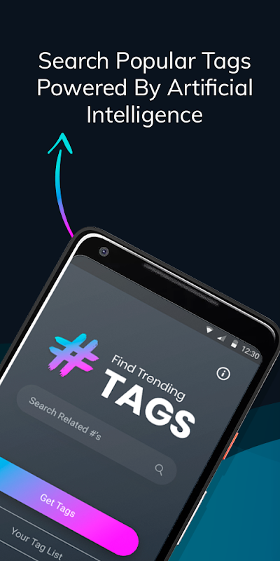 Likes With Tags - Hashtag Generator for Instagram Скриншот 1