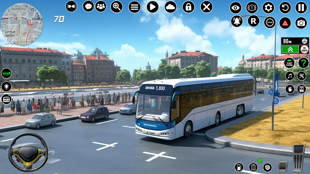 Indian Bus Driver: Bus Game Скриншот 4