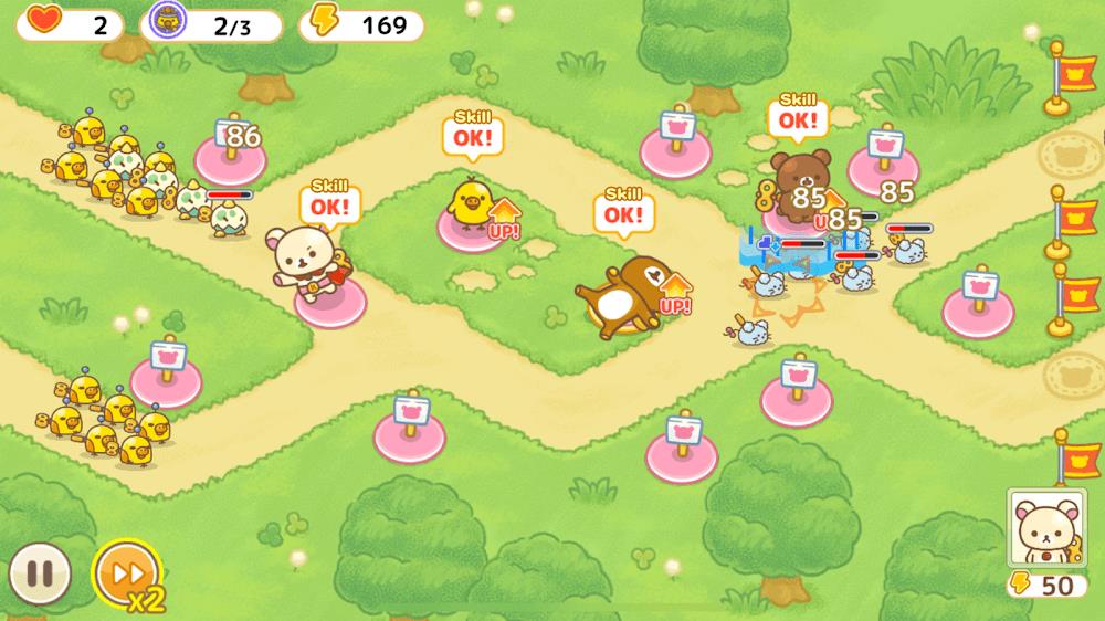 Korilakkuma Tower Defense スクリーンショット 4