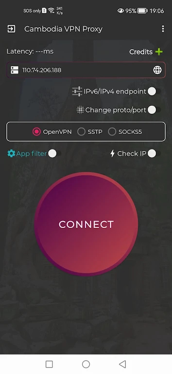 Cambodia VPN -  Cambodian IP 스크린샷 1