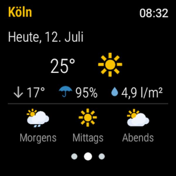 wetter.de Ekran Görüntüsü 3