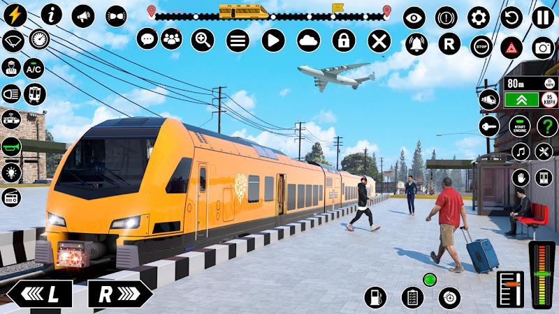 Real Indian Railway Train Game Ảnh chụp màn hình 1