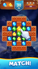 Jewels Adventure Match Blast Zrzut ekranu 2