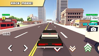 Blocky Car Racer - racing game Capture d'écran 4