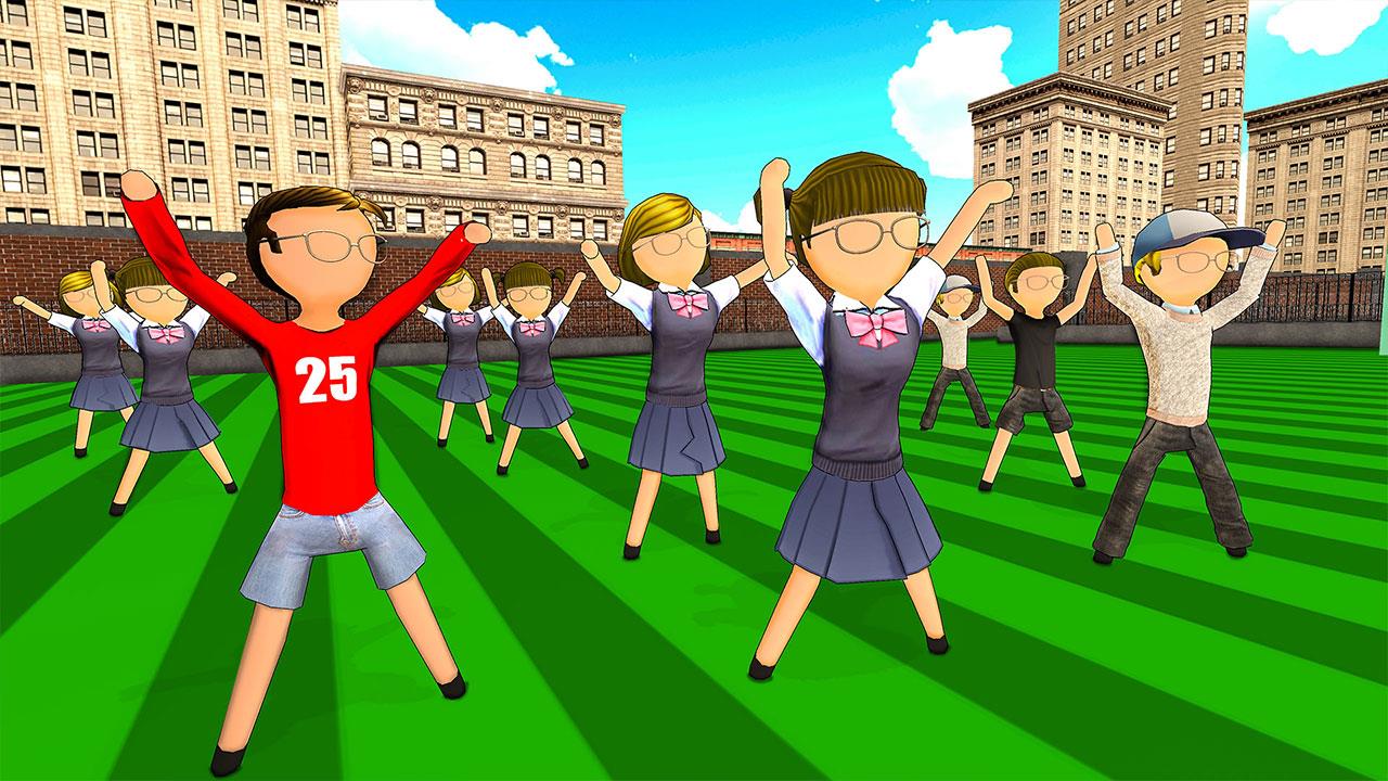 Stickman High School Girl Game ภาพหน้าจอ 3